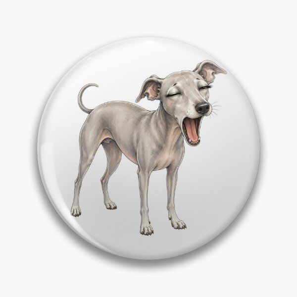 Item preview, Italian greyhound illustration designed and sold by Agnisherl.