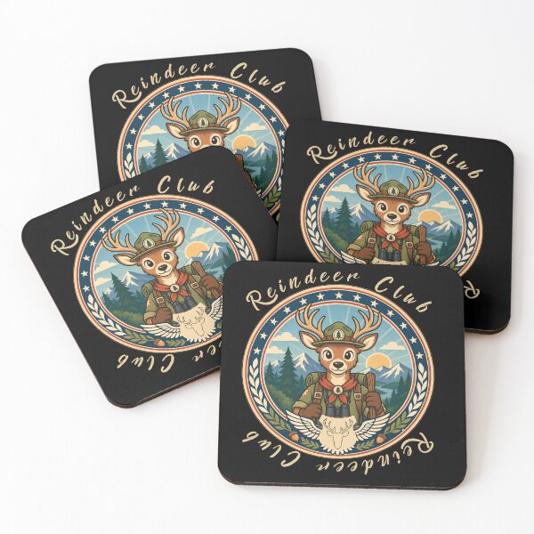 Item preview, Vintage Deer Ranger Emblem – Retro Wilderness Club Badge designed and sold by Inkora_CC.