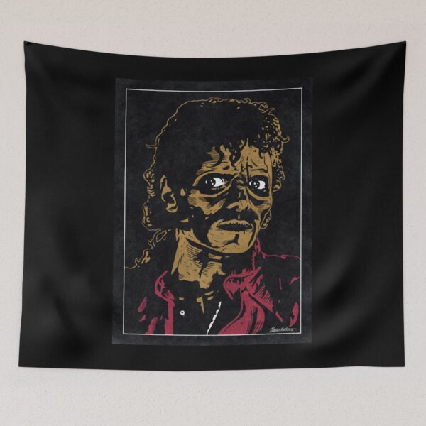 Item preview, MICHAEL (Zombie) - Thriller (Bichrome) designed and sold by Pushsatxx.