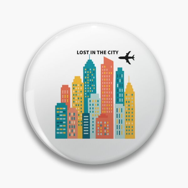 Item preview, Lost In The City - Minimalist Urban Skyline Aesthetic designed and sold by ArtisanPrintHk.