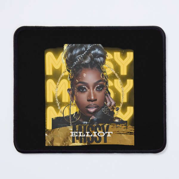 Item preview, Missy Elliott Golden Queen Portrait Music Tour designed and sold by Argint21.