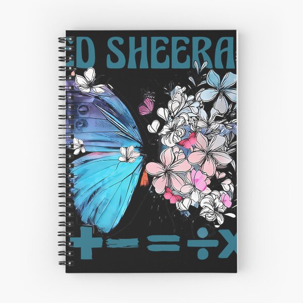 Item preview, Ed Sheeran Butterfly Math Symbols Floral Garden designed and sold by Argint21.