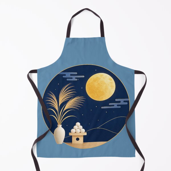 Item preview, Japanese Full Moon Harvest Moon Festival Art designed and sold by SakuraMarket26.