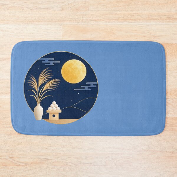 Item preview, Japanese Full Moon Harvest Moon Festival Art designed and sold by SakuraMarket26.
