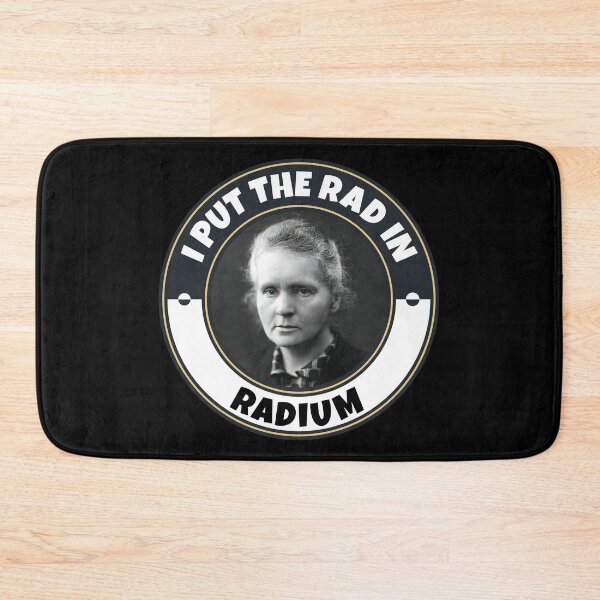 Item preview, Funny Marie Curie Radium Pun — Science Nerd Wordplay Design designed and sold by RocketSnail68.
