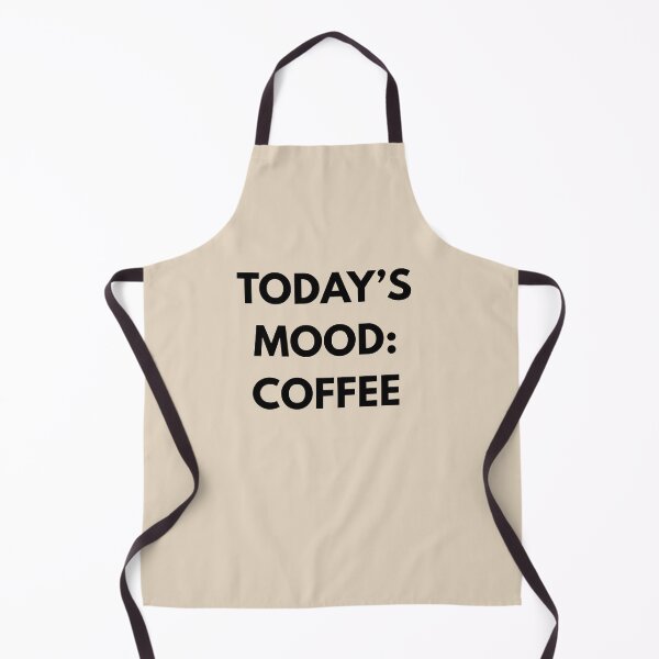 Item preview, Today's Mood Coffee Aesthetic Typography Minimalist designed and sold by ArtisanPrintHk.