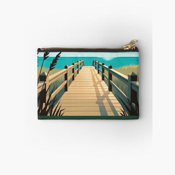 Item preview, Bon Secour National Wildlife Refuge Alabama Boardwalk Sticker designed and sold by DetourDgn.