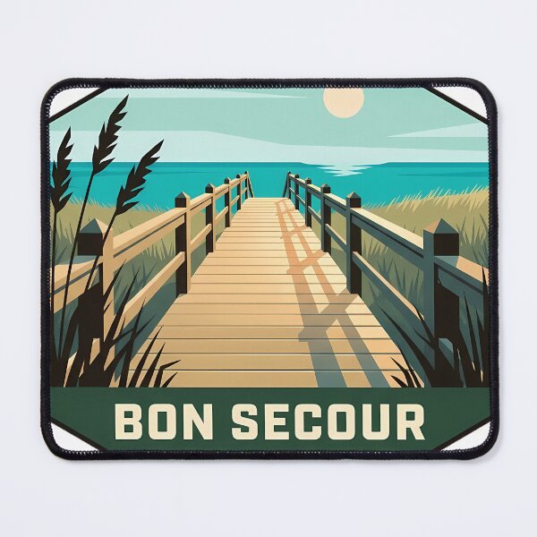 Item preview, Bon Secour National Wildlife Refuge Alabama Boardwalk Sticker designed and sold by DetourDgn.