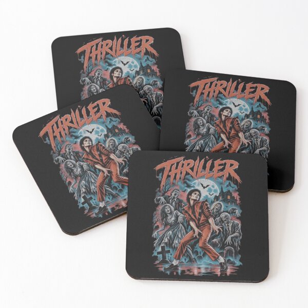 Item preview, MJ - Thriller Night Illustration designed and sold by Pushsatxx.