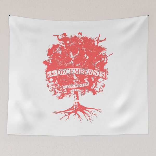 Item preview, Red Tree Baroque Pop Band designed and sold by nerdyygraphic.