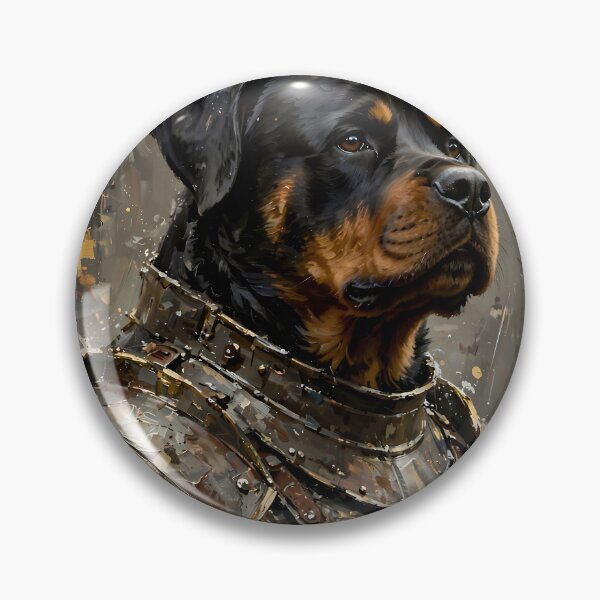 Item preview, Rottweiler Warrior Knight Medieval Armor Fantasy Dog Art designed and sold by cr6zym1nd.