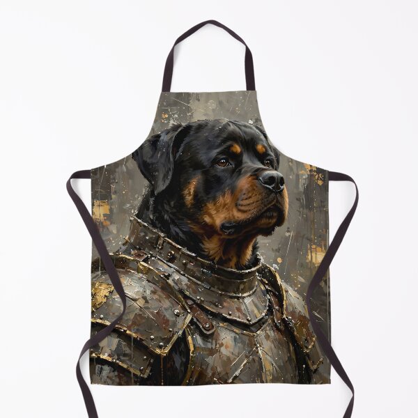 Item preview, Rottweiler Warrior Knight Medieval Armor Fantasy Dog Art designed and sold by cr6zym1nd.