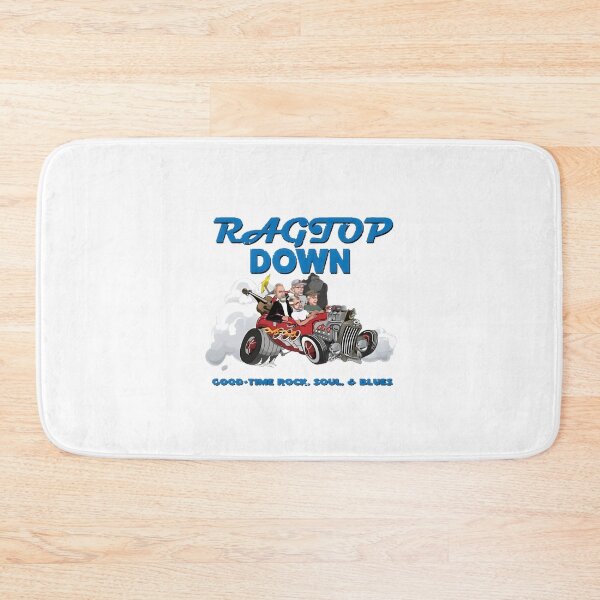 Item preview, Ragtop Down Vintage Sunset Graphic Coastal Road Trip Aesthetic Blue Typography | Best Buy designed and sold by David5632.