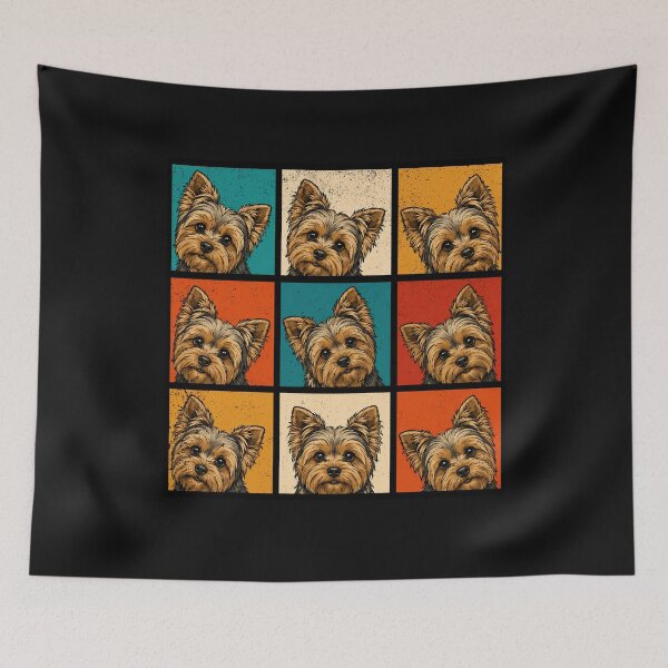 Item preview, POP ART - YORKSHIRE TERRIER | Pets and Dogs lovers for Men and Women t-shirt designed and sold by panchiTWO.