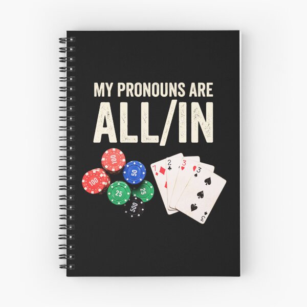 Item preview, My Pronouns Are All In Poker designed and sold by Pushsatxx.