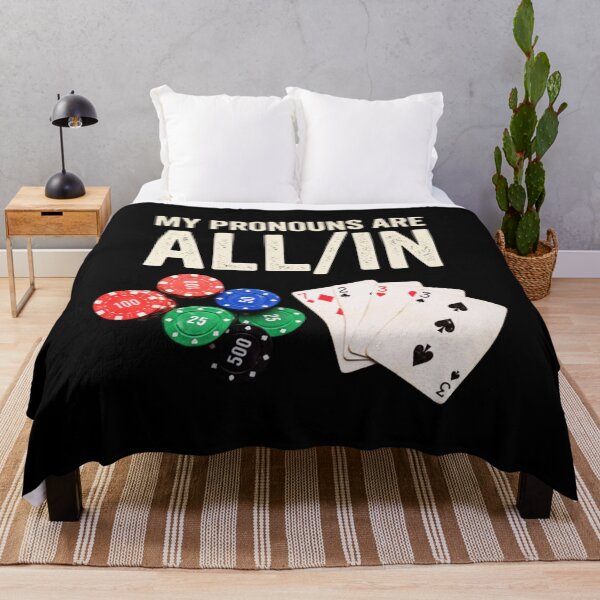 Item preview, My Pronouns Are All In Poker designed and sold by Pushsatxx.