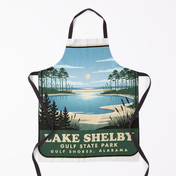Item preview, Lake Shelby Gulf State Park Gulf Shores Alabama Sticker designed and sold by DetourDgn.