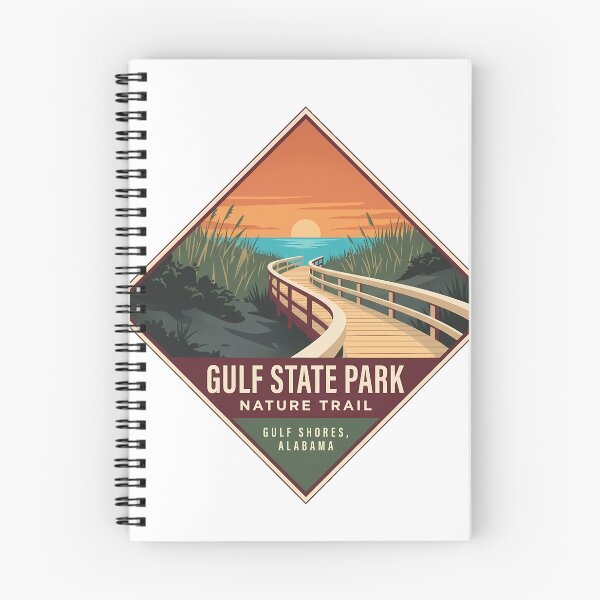 Item preview, Gulf State Park Nature Trail Gulf Shores Alabama Diamond Sticker designed and sold by DetourDgn.