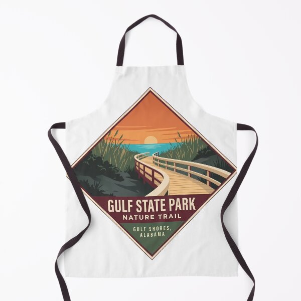 Item preview, Gulf State Park Nature Trail Gulf Shores Alabama Diamond Sticker designed and sold by DetourDgn.