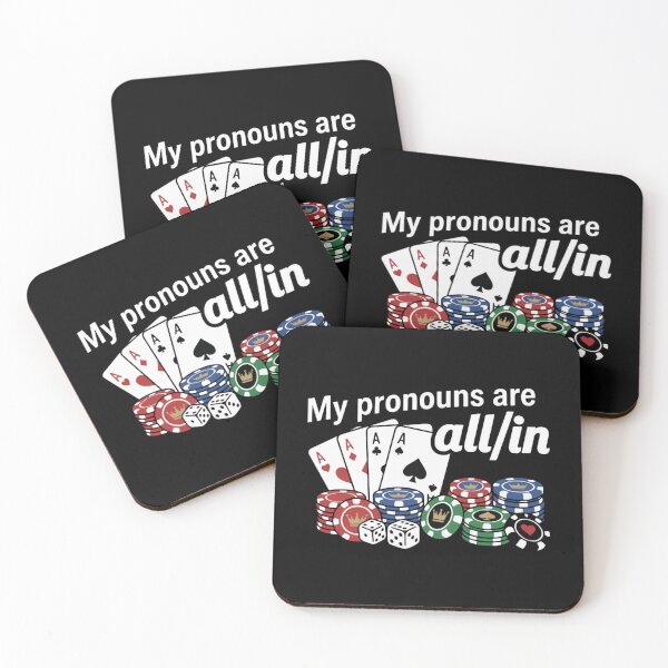 Item preview, My Pronouns Are All In Funny Poker Player Gambling designed and sold by Pushsatxx.