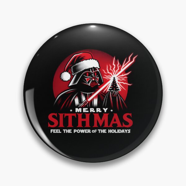 Item preview, Merry Sithmas Darth Vader Santa Christmas Graphic designed and sold by RobynPeckArt.