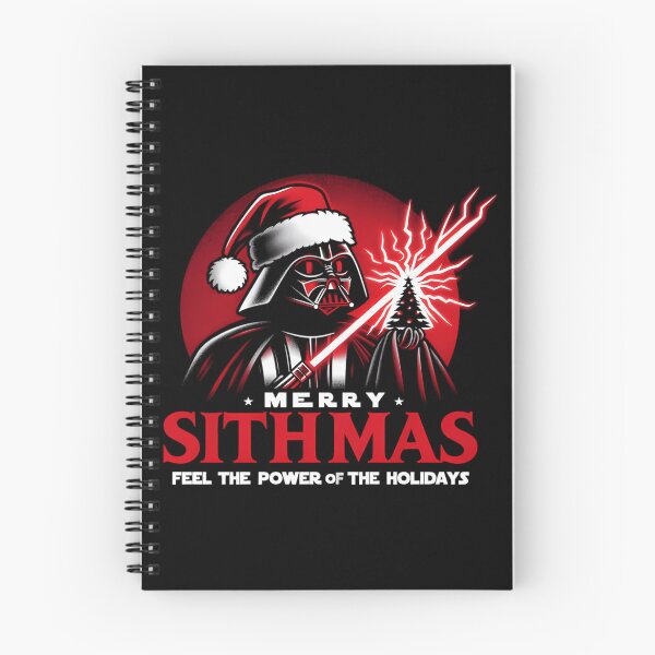 Item preview, Merry Sithmas Darth Vader Santa Christmas Graphic designed and sold by RobynPeckArt.