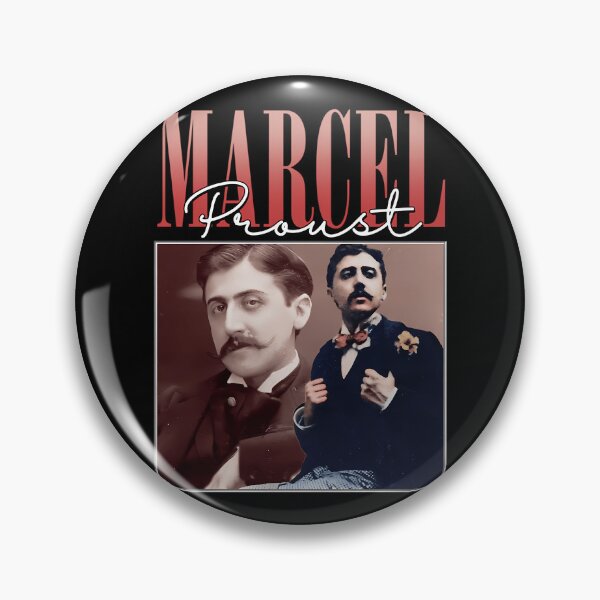Item preview, Marcel Proust Literary Icon Portrait designed and sold by BeiSogni.