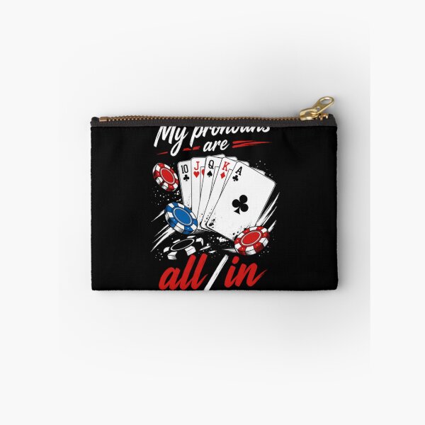 Item preview, My Pronouns Are All In with Poker Cards Chips and Winning Hand designed and sold by Pushsatxx.