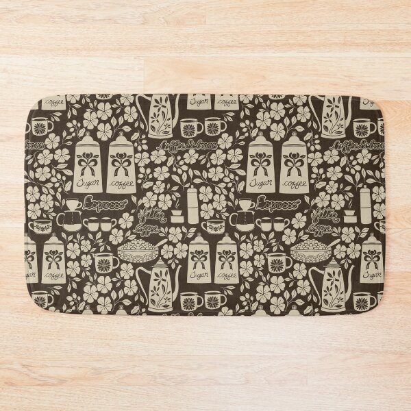 Item preview, Coffee cups , coffee pots, espresso, coffee beans - Vintage Coffee Shop designed and sold by DColourMuse.