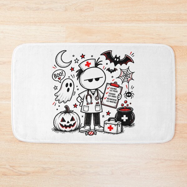 Item preview, Halloween Nurse T-shirt – Calming Fears and Healing Bumps designed and sold by J-Impression.
