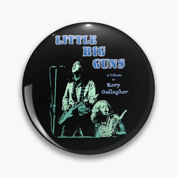 Item preview, Rory Gallagher Tribute Little Big Guns Blues Rock Guitar Legend designed and sold by RobynPeckArt.