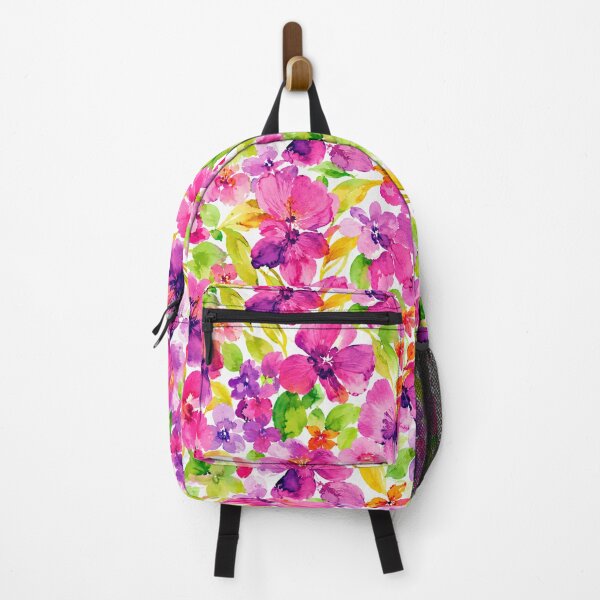 Item preview, Vibrant Pink Watercolor Floral Seamless Pattern designed and sold by SayMaria.