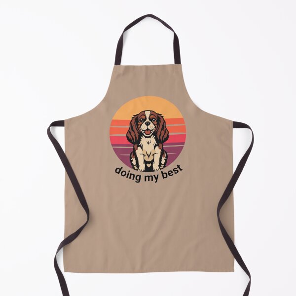 Item preview, cavalier king charles spaniel doing my best designed and sold by Guleniza.