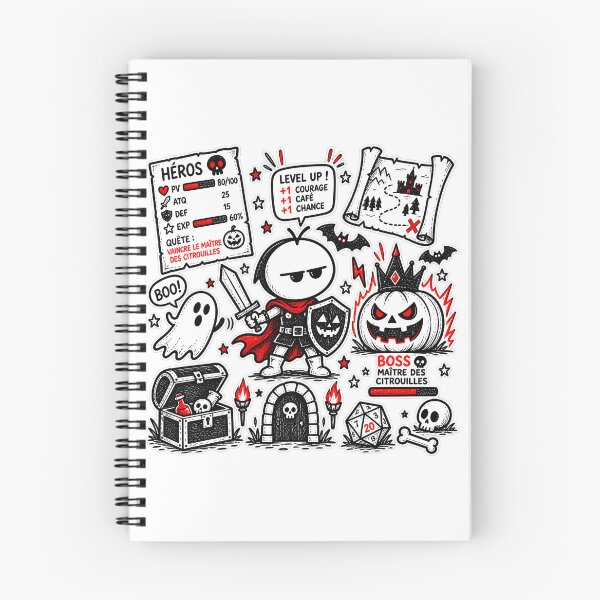Item preview, Halloween RPG T-shirt – Heroes vs. the Pumpkin Master designed and sold by J-Impression.