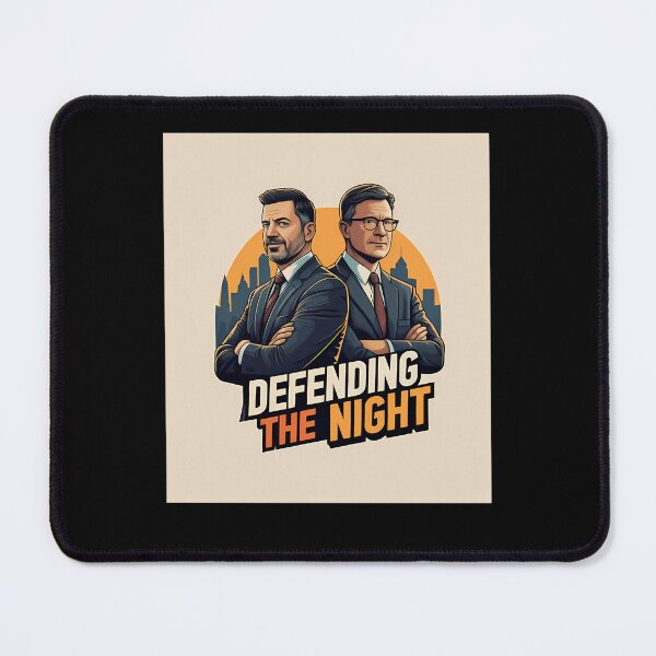 Item preview, Night Men In Suits City Skyline designed and sold by usama883.