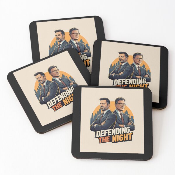 Item preview, Night Men In Suits City Skyline designed and sold by usama883.