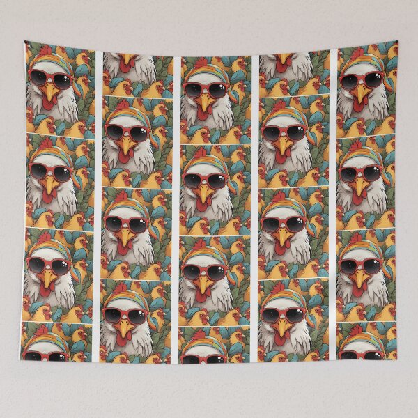 Item preview, Cool Easter Egger Chicken Retro designed and sold by shockley-kashaz.