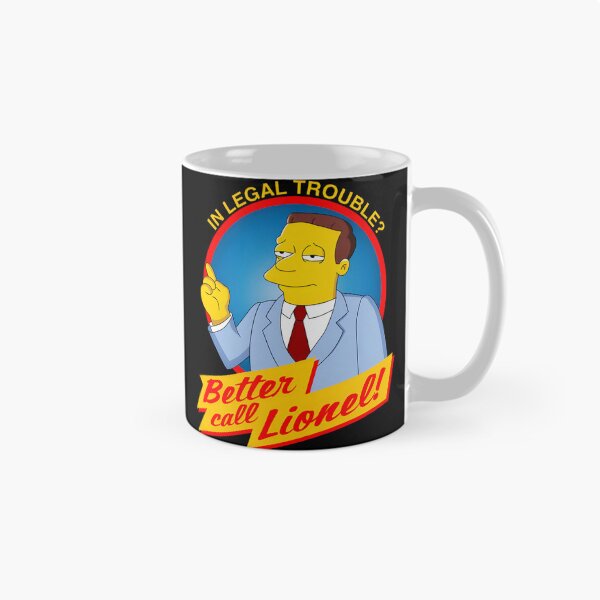 Item preview, In Legal Trouble? Better Call Lionel! Hutz Simpsons Meme designed and sold by Magicaldesignh.