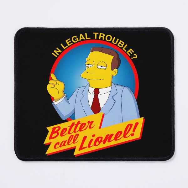 Item preview, In Legal Trouble? Better Call Lionel! Hutz Simpsons Meme designed and sold by Magicaldesignh.