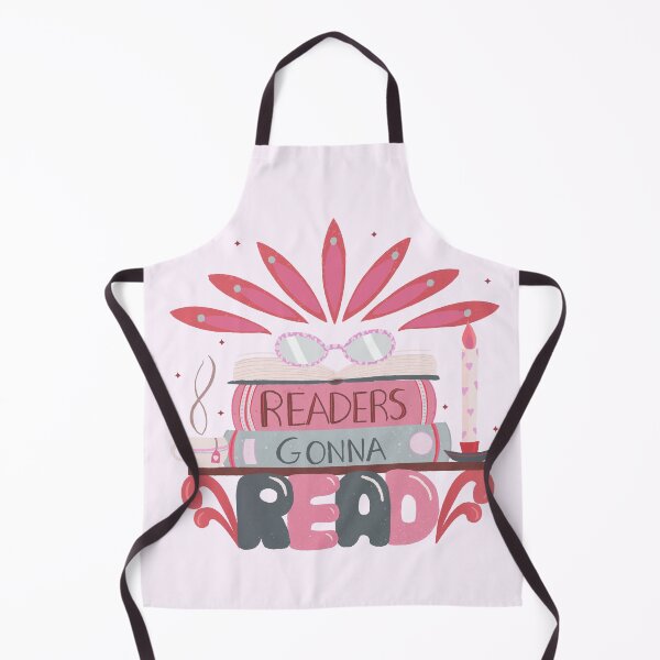 Item preview, Readers Gonna Read - Pink Retro Lettering & Tea designed and sold by Home Cyn Home.