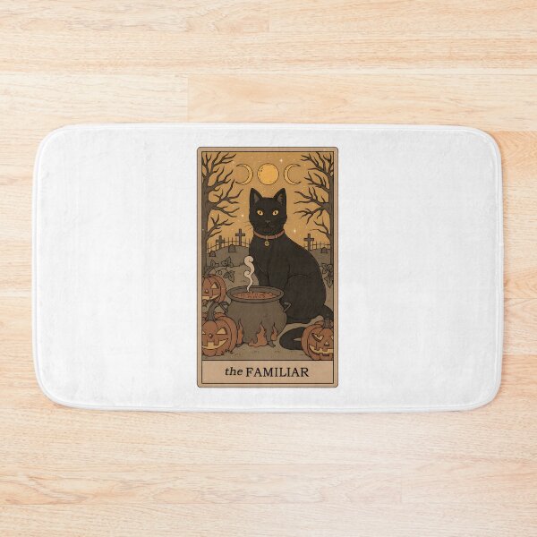Item preview, The Familiar Mystical Cat Companion Witchcraft Occult Art | Best Buy designed and sold by satawis.