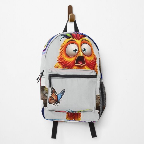 Item preview,  Funny Goofy Birds and Butterflies 3D Art designed and sold by ToxicInkArt.