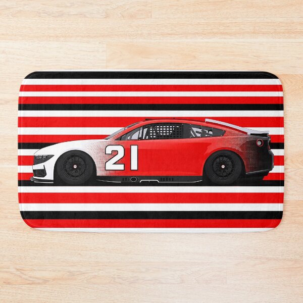 Item preview, #21 Josh Berry Red Stock Car designed and sold by PitWallArt.