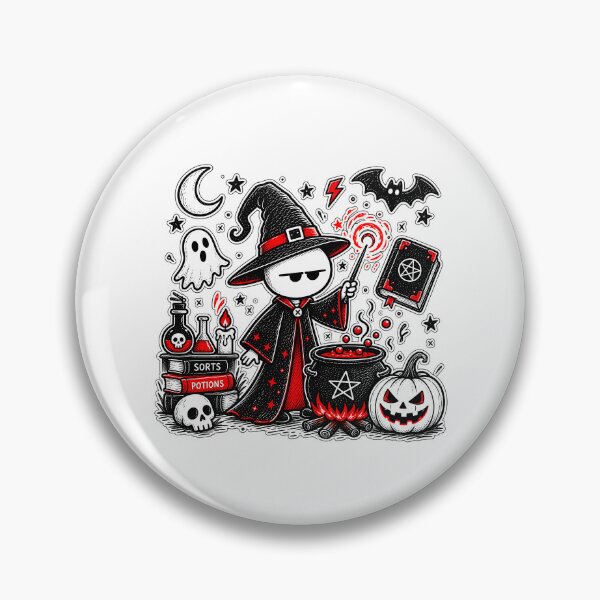 Item preview, Halloween Wizard T-shirt – Potions, Spells and Dark Magic designed and sold by J-Impression.