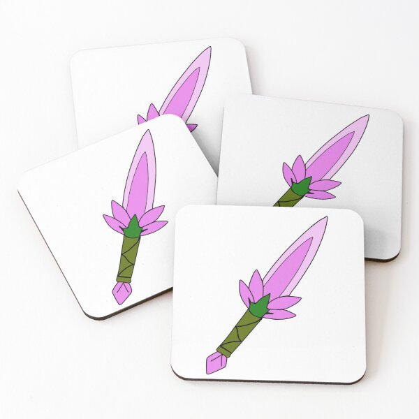 Item preview, Cute Lotus Flower Fantasy Dagger Magical Sticker Clip Art designed and sold by Rehnair.