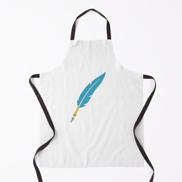 Item preview, Simple Blue Feather Quill Fountain Pen Sticker Clip Art designed and sold by Rehnair.