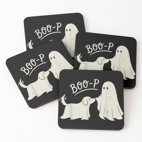 Item preview, Halloween Boop Ghost Dog Spooky Season Dog Lover designed and sold by SaboCollita.
