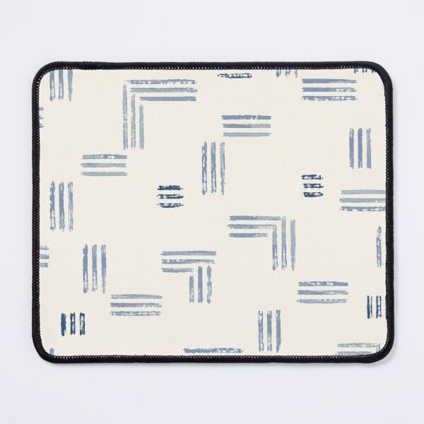 Item preview, Coastal Blue Broken Line Lattice designed and sold by Thanat Pattern Studio.