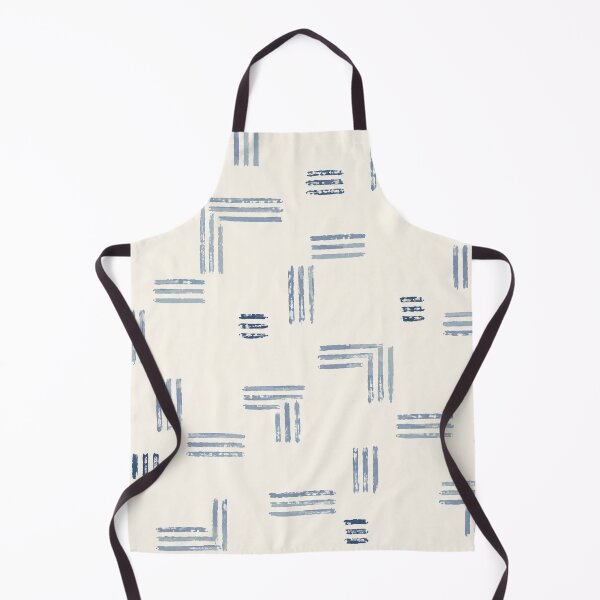 Item preview, Coastal Blue Broken Line Lattice designed and sold by Thanat Pattern Studio.