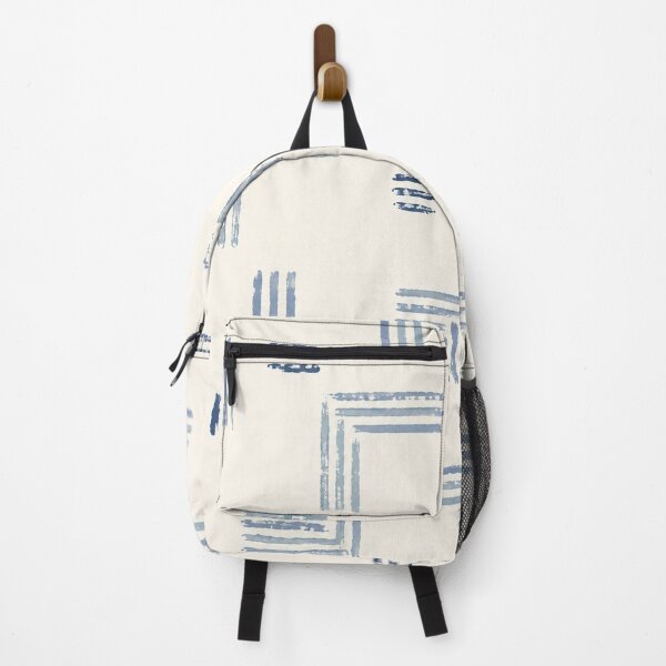 Item preview, Coastal Blue Broken Line Lattice designed and sold by Thanat Pattern Studio.